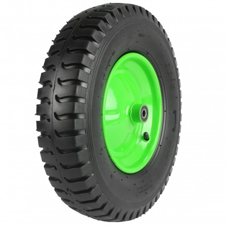 KOŁO DO TACZKI 400-8 8PR ZIELONE PROFI