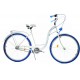 Rower miejski Dallas Bike City rama 18 cali 28 biały 3 spd